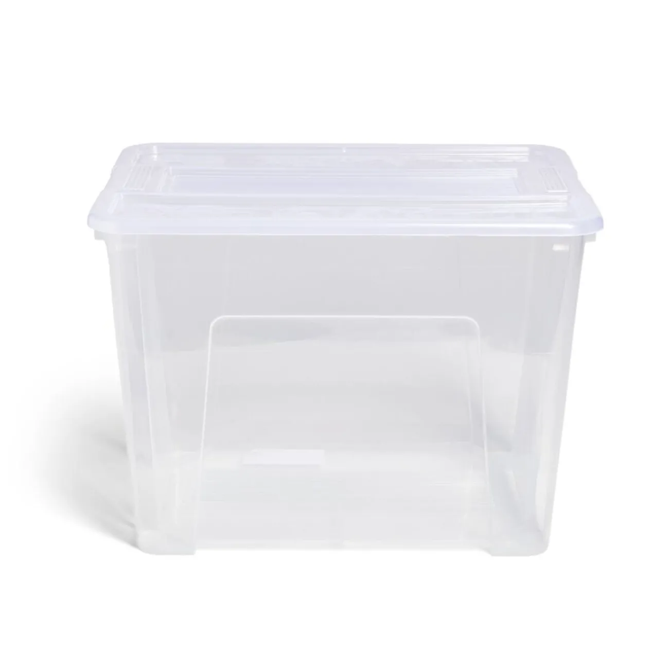 Gifi Rangement|Box rangement 21L plastique transparent 38xH27,2x28cm