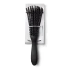 Gifi Beauté^Brosse à cheveux démêlante plate à picots PVC noir