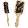 Gifi Beauté^Brosse à cheveux en bambou x2