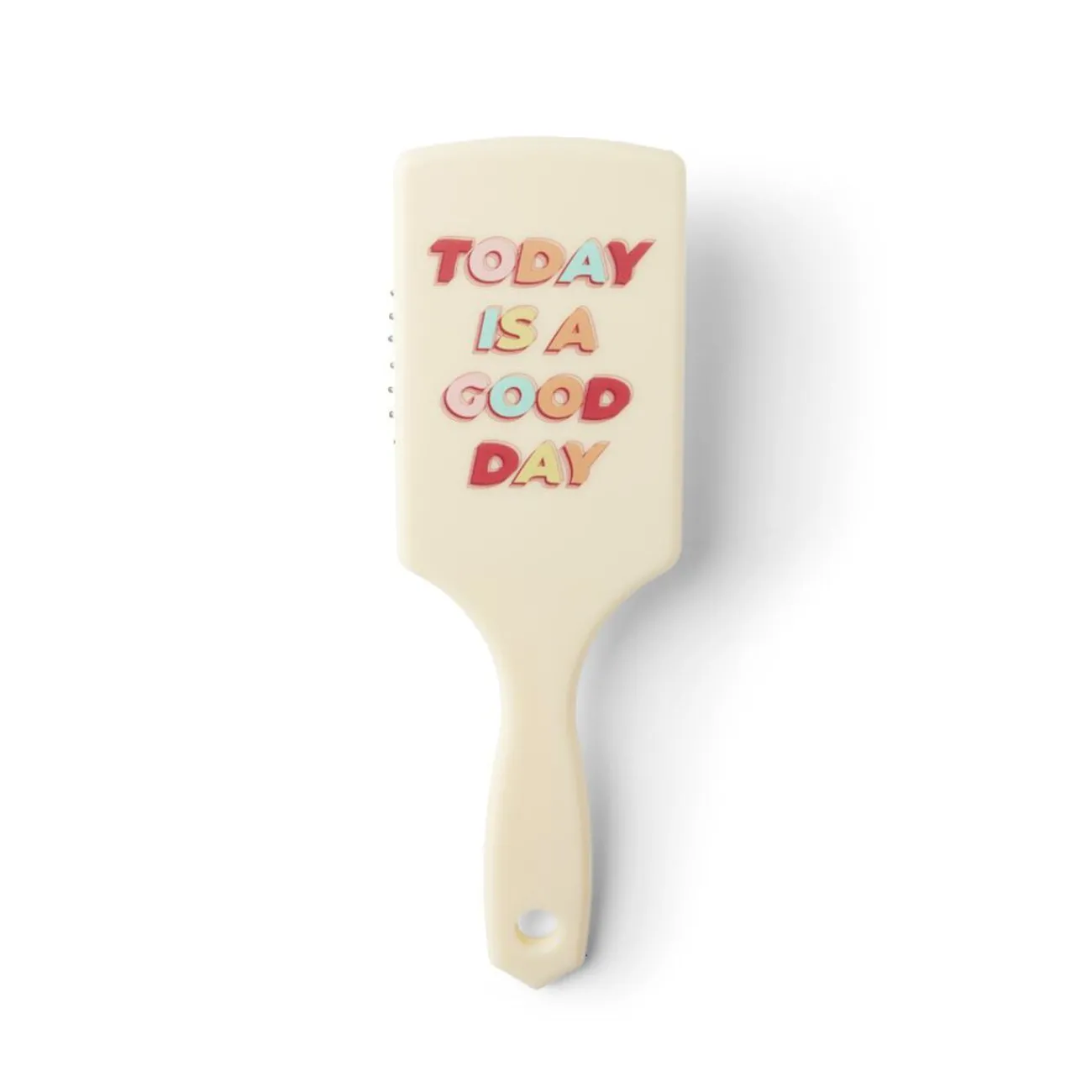 Gifi Beauté^Brosse à cheveux en plastique imprimé 4 coloris