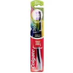 Gifi Bien-Être^Brosse à dents Colgate 360° Fresh&Protect poils souples