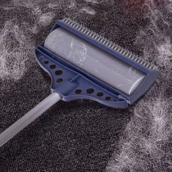 Gifi Entretien Du Linge|Brosse adhésive avec manche télescopique