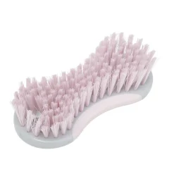 Gifi Beauté^Brosse de nettoyage décorée 16x7x3,5cm rose