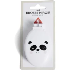 Gifi Beauté^Brosse miroir enfant design chat ou panda
