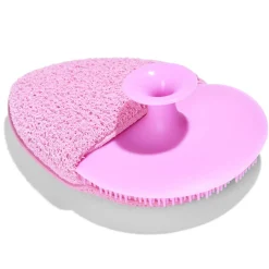 Gifi Beauté^Brosse nettoyante visage en silicone et éponge