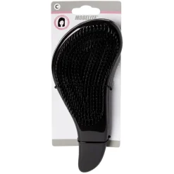 Gifi Beauté^Brosse plate multi-usages en plastique noir