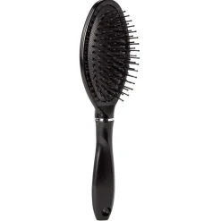 Gifi Beauté^Brosse pneumatique ovale picots perlés pvc noir