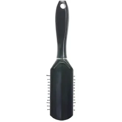 Gifi Beauté^Brosse pneumatique rectangulaire picots perlés pvc noir