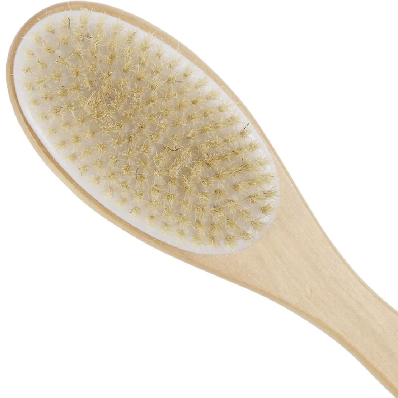 Gifi Beauté^Brosse pour le corps double face bois et laine