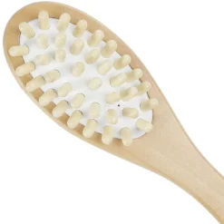 Gifi Beauté^Brosse pour le corps double face bois et laine