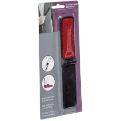 Gifi Entretien Du Linge|Brosse textile 2en1 chausse pied noir et rouge