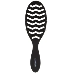 Gifi Beauté^Brosse tunnel multi-usages nylon/sanglier picots perlés noir