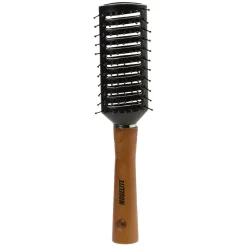 Gifi Beauté^Brosse tunnel multi-usages picots perlés manche en bois