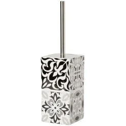 Gifi Equipement Wc^Brosse WC avec support céramique design carreau de ciment