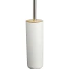 Gifi Equipement Wc^Brosse WC cylindrique blanc naturel