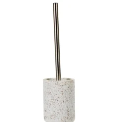 Gifi Equipement Wc^Brosse WC Terrazzo résine effet granit beige