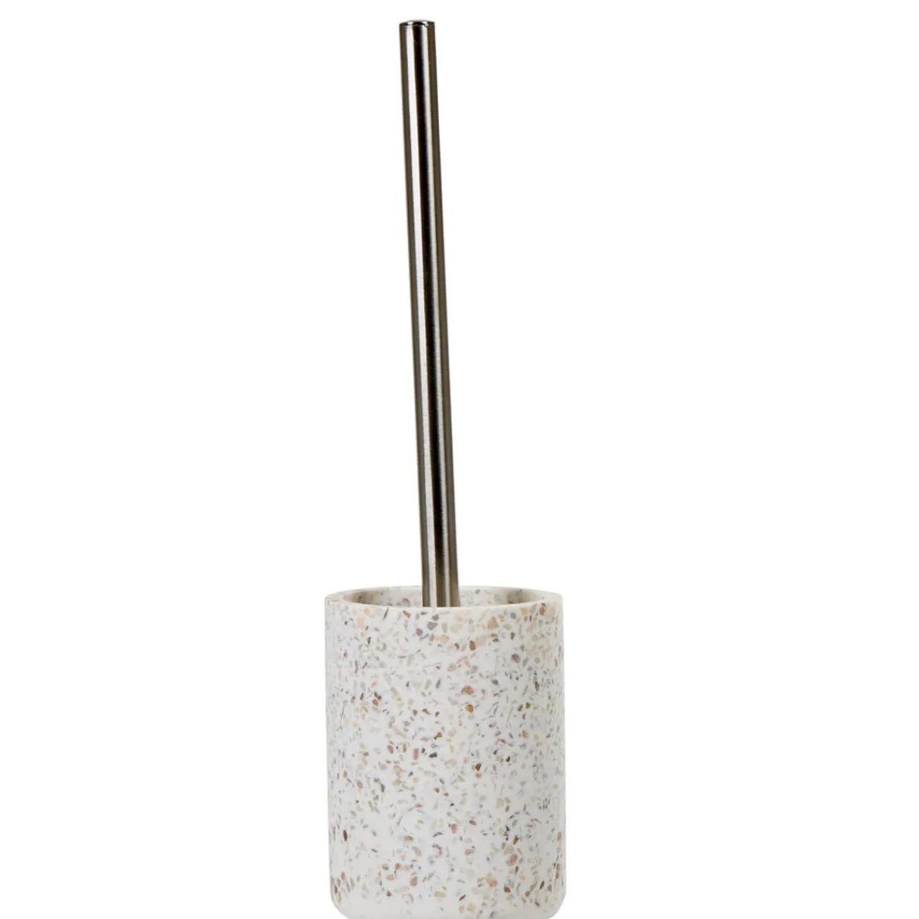 Gifi Equipement Wc^Brosse WC Terrazzo résine effet granit beige