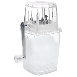Gifi Broyeur à glaçon glace pilée acier inoxydable 15,5x11,5xH23,8cm