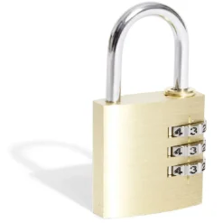 Gifi Outils Bricolage^Cadenas à chiffres en laiton massif l.30 mm