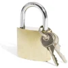 Gifi Outils Bricolage^Cadenas en acier massif jaune 38mm - 2 clés