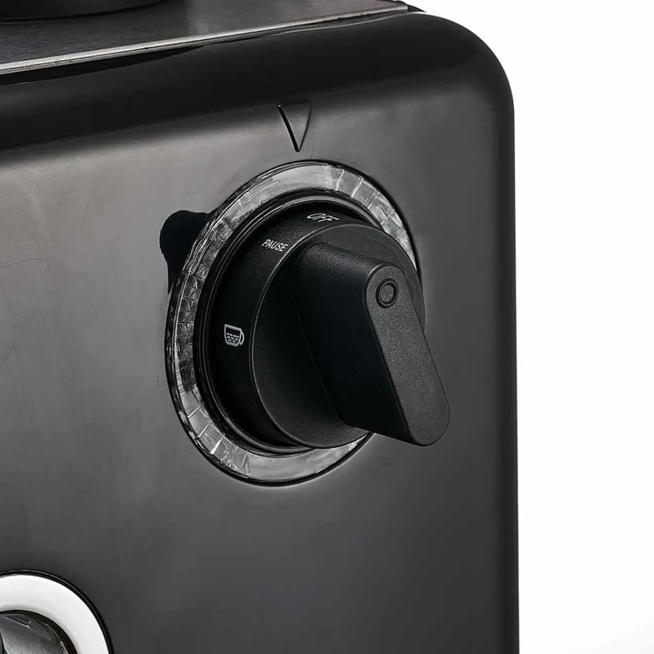 Gifi Cafetière expresso Homday noire pour café moulu 800 W