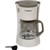 Gifi Cafetière électrique Homday blanche taupe