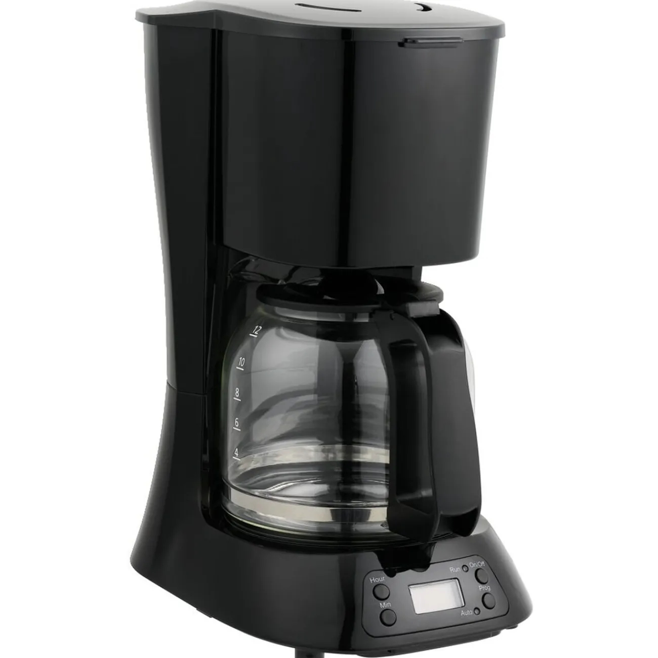 Gifi Cafetière programmable Homday noire 1,5L
