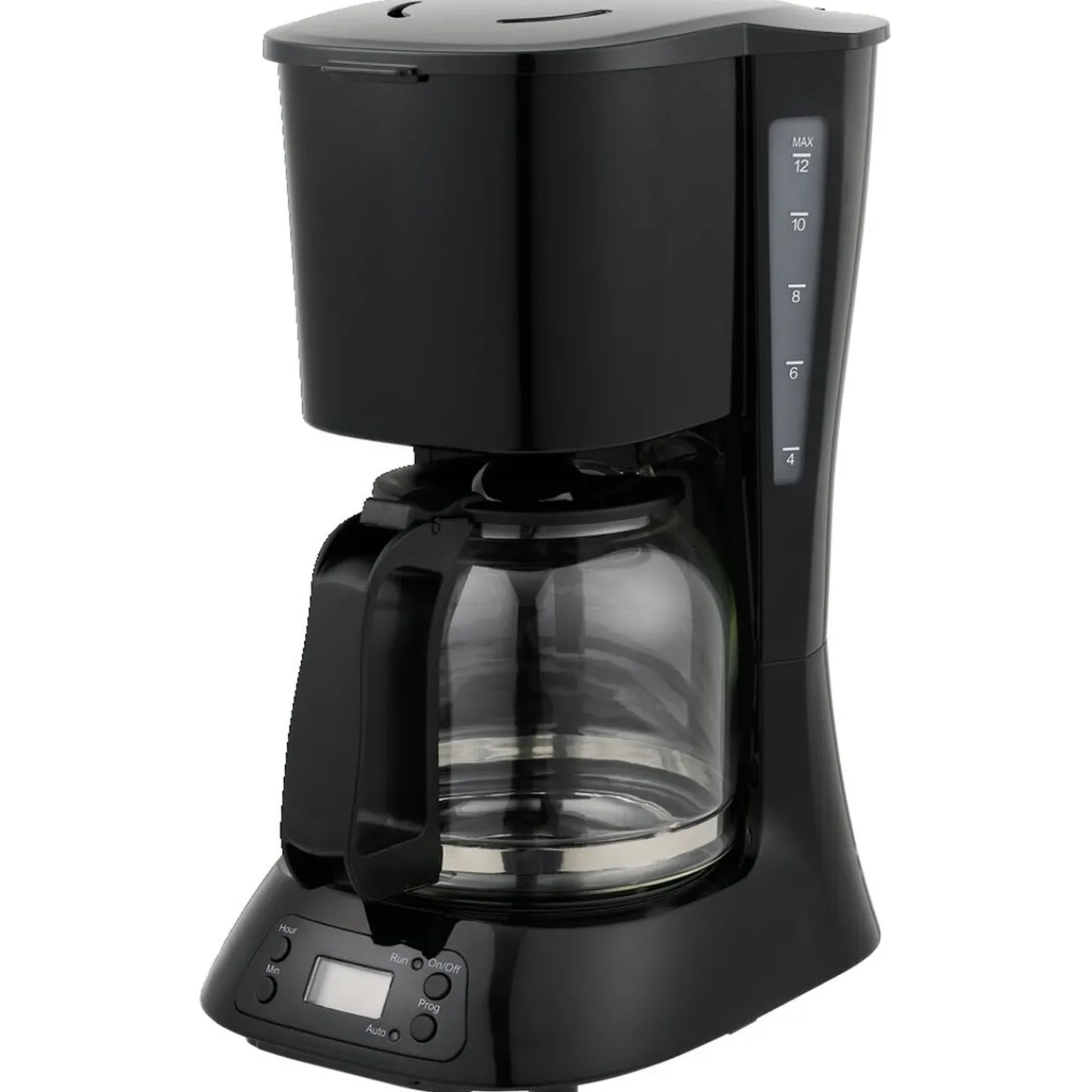 Gifi Cafetière programmable Homday noire 1,5L