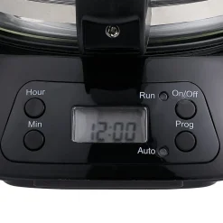 Gifi Cafetière programmable Homday noire 1,5L