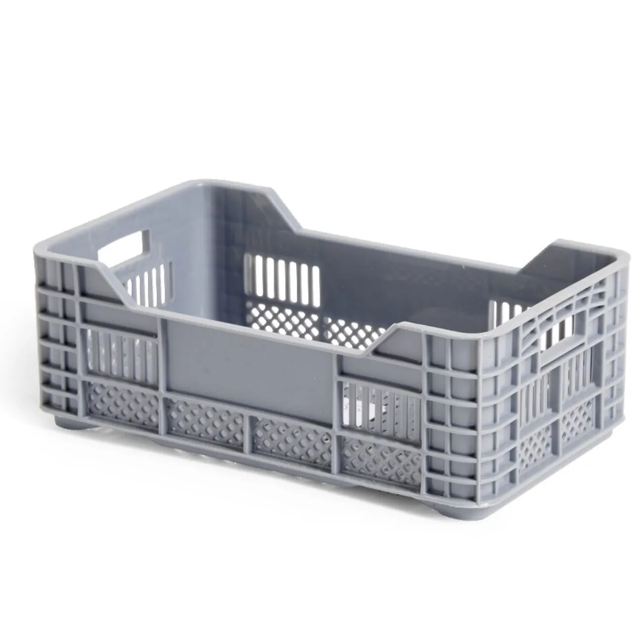 Gifi Cagette polypropylène bleue L17x10xH6cm