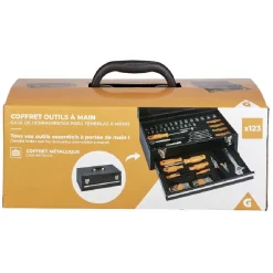 Gifi Aménagement Atelier^Caisse à outils en acier 119 pièces