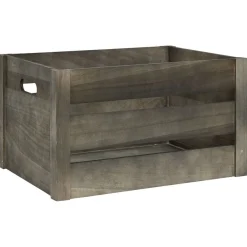 Gifi Rangement|Caisse de rangement en bois Taille L