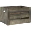Gifi Rangement|Caisse de rangement en bois Taille M