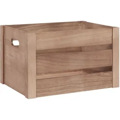 Gifi Rangement|Caisse de rangement en bois Taille M