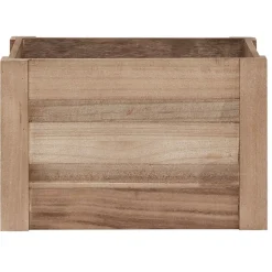 Gifi Rangement|Caisse de rangement en bois Taille XS