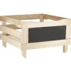 Gifi Rangement|Caisse de rangement superposable en bois