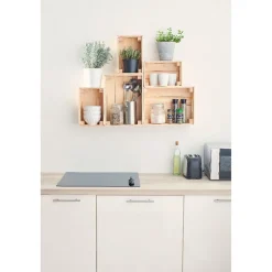 Gifi Rangement|Caisse en bois pin massif à monter soi-même petit modèle