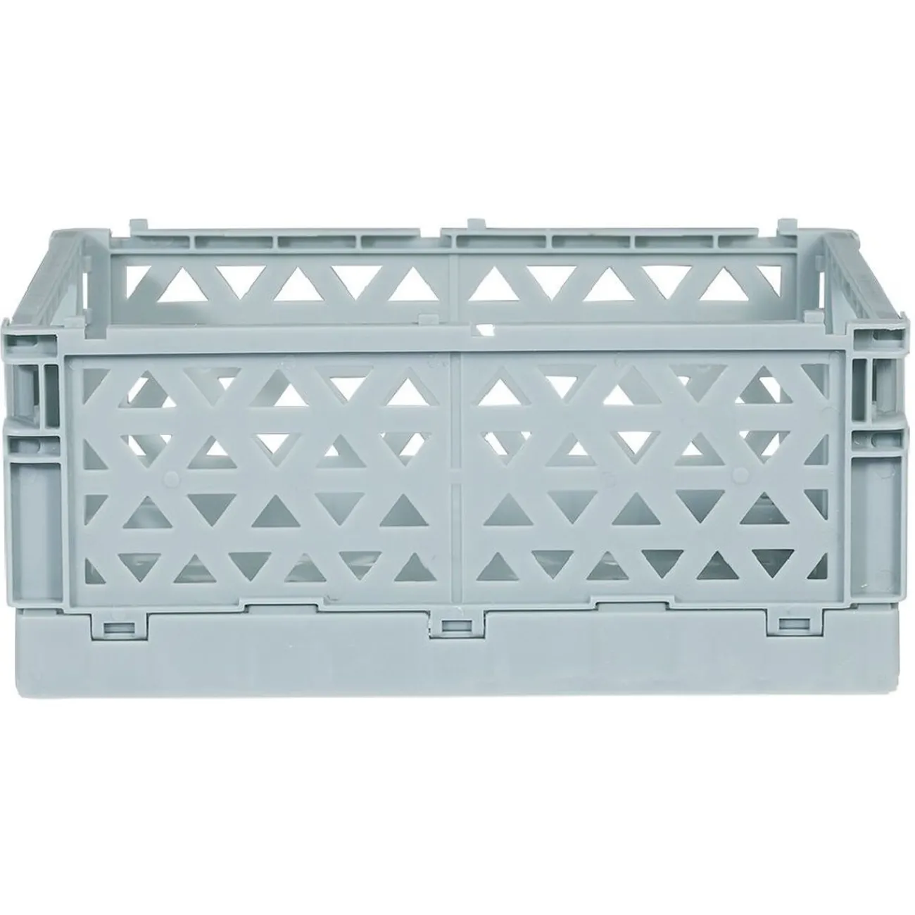 Gifi Rangement|Caisse pliable polypropylène 17x12x7.5cm bleu