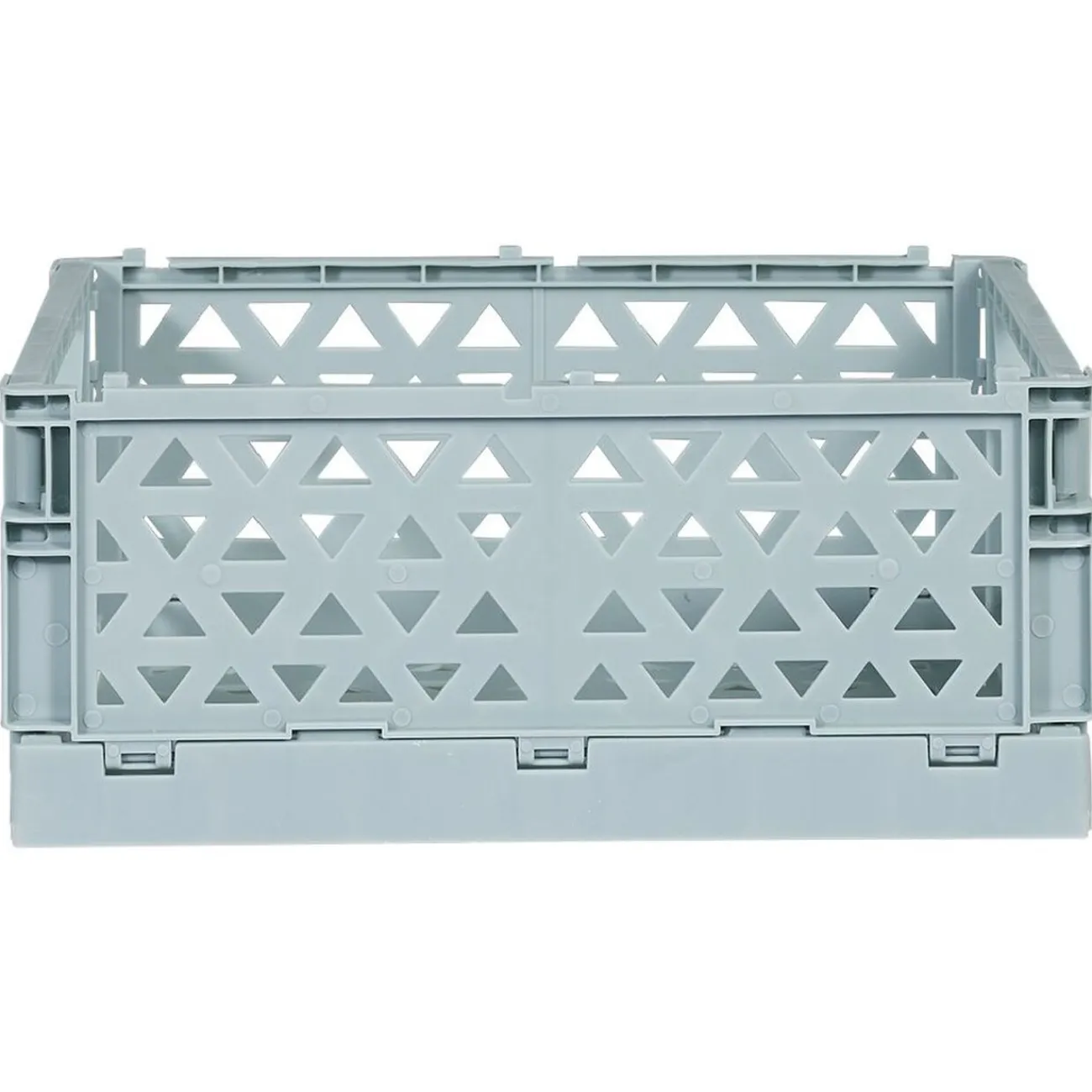 Gifi Rangement|Caisse pliable polypropylène 24x17x10cm bleu