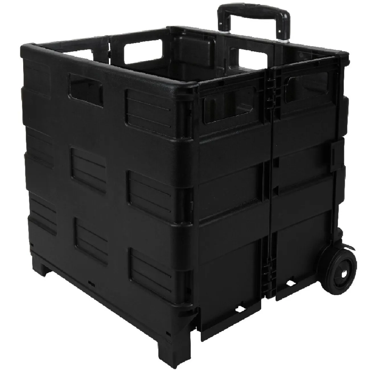 Gifi Rangement|Caisse pliante 45 Là roulettes noir