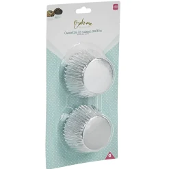 Gifi Caissette à muffin en aluminium gris x80