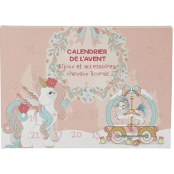 Gifi Beauté^Calendrier de l'Avent bijoux coiffure Licorne