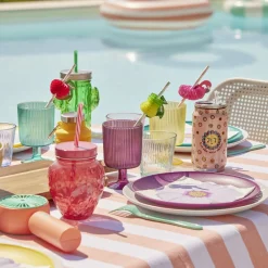 Gifi Canette isotherme 260ml inox Ø6,5xH13,5cm - 4 modèles