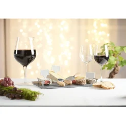 Gifi Carafe en verre transparent en forme de verre