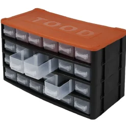 Gifi Aménagement Atelier^Casier de bricolage 24 tiroirs