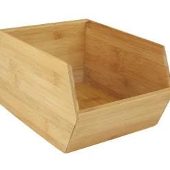 Gifi Casier en bambou empilable