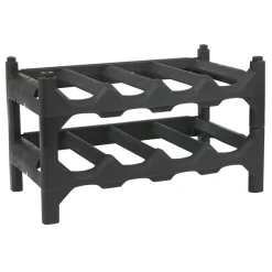 Gifi Casier pour 8 bouteilles noir