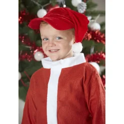 Gifi Beauté^Casquette de Noël adulte rouge et blanche