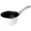 Gifi Casserole acier émaillé noir et blanc Ø 16 cm