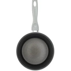 Gifi Casserole acier émaillé noir et blanc Ø 20 cm
